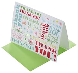 Martha Stewart Crafts Modern Festive Thank You Cards