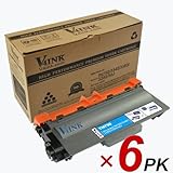 6 Pack V4INK ® New Compatible Brother TN750 Toner Cartridge for Brother HL-5400 Series/HL-6100 Series/DCP-8110 Series Toner Printers