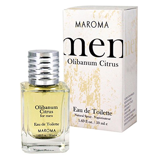 Maroma Eau de Toilette Spray, Olibanum Citrus, 1.69 Fluid Ounce