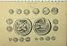 c1890 ROMAN COINS SCRUPULUM DENARIUS SEMIS TRIENS