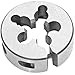 Westward 2LXC9 Rd Solid Die, HSS, M18x1.5, 1-1/2 In OD
