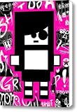 Emo Scene Girl Canvas Print / Canvas Art - Artist Roseanne Jones