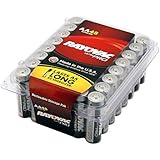 Rayovac Alkaline AA Batteries, 48-Pack with Recloseable Lid (ALAA-48)