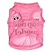 Ollypet America's Next Top Dog Model Cotton Dog Shirt Pet Vest Pink S
