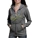 NCAA Wake Forest Demon Deacons Ladies Ash Swept Full Zip Hoodie ...