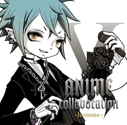 V-ANIME collaboration-homme-