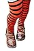 we Love Colors Kid's Black Striped Tights in 20 Color Combos and 4 sizes!