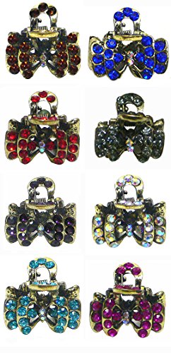 Set of 8 Mini Jaw Clip U864175-0678-8