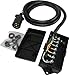 Conntek 7 Way Plug Inline Trailer Cord with 7 Gang Junction Box, 6-Feet