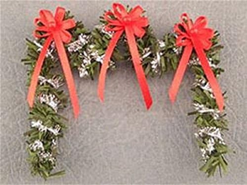 SaLe!!! Dollhouse Miniature Handcrafted Fireplace Garland by Doll House Shoppe