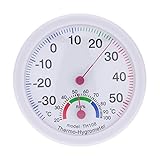 KKmoon　-35〜55°C ミニ 屋内 アナログ温湿度計 温度計 湿度計【並行輸入品】