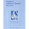 Student Solutions Manual Part 1 for University Calculus (Pt. 1)