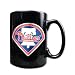 Philadelphia Phillies 15oz Black Ceramic Mug