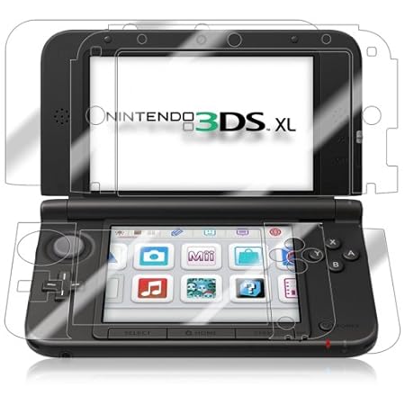 Skinomi TechSkin - Nintendo 3DS XL Screen Protector Ultra Clear Shield + Full Body Protective Skin + Lifetime Warranty