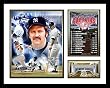 Thurman Munson New York Yankees MLB Framed Photograph Captains Milestone Collage