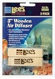 Lee's Wooden Air Diffuser, 3-Inch, 2-Pack