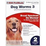 Dog Worms 3 Med/Lg Dog 2ct