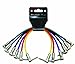 Kirlin Cable IP6-243PN-01 - 1 Foot - Right Angle 1/4-Inch Plugs Colored Patch Cable
