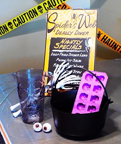 Hauntingly Horrific Halloween Decor and Party Supplies (Serving Skeleton)