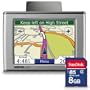 Garmin nuvi 350 Portable GPS Navigator with 3.5" LCD Touch Screen & Turn-by-Turn Voice Navigation (NUVI350) & Bonus Sandisk 8GB SD Secure Digital High Capacity (SDHC) Flash Memory Card (SDSDB-8192-A11)
