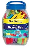 Trend Enterprises ID-083489 Flat Fish Phonics Set 54 Manipulatives Grades K-3