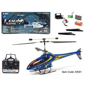2.4ghz 4 Channel Lama V4 Helicopter (Color May Vary-silver or Blue) by ETOYSWORLD