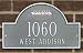 Baltimore Ravens Pewter and Silver Personalized Address Plaque
