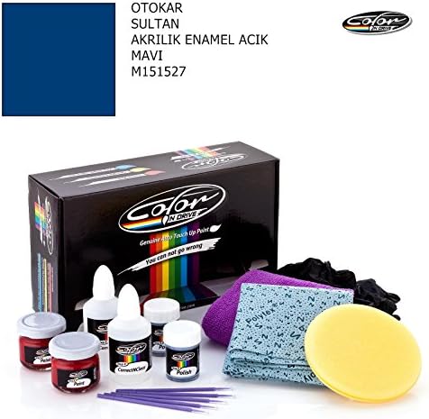 OTOKAR SULTAN / AKRILIK ENAMEL ACIK MAVI - M151527 / COLOR N DRIVE TOUCH UP PAINT SYSTEM FOR PAINT CHIPS AND SCRATCHES / BASIC PACK