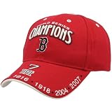 Twins Enterprise Boston Red Sox Red Time Line Adjustable Hat
