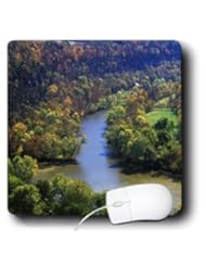 Office Product: Danita Delimont - Rivers - Kentucky and Dix Rivers, Bluegrass area, Kentucky, USA - US18 AJE0552 - Adam Jones - MousePad (mp_144451_1) - 3dRose LLC