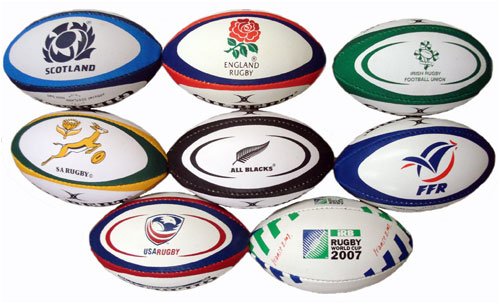 Gilbert Mini Replica Rugby Ball