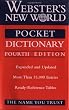 Webster's New World Pocket Dictionary