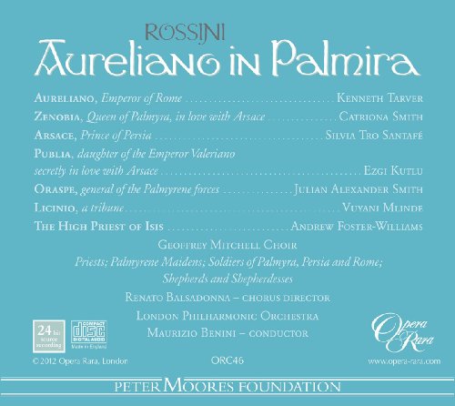 Rossini: Aureliano in Palmira