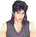 Mullet Black wig.