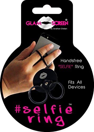 Glam Screen Glam Screen Selfie Ring + Stand - Mount - Retail Packaging - All mobile devices