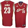 LeBron James Youth Jersey: adidas Maroon Replica #23 Cleveland Cavaliers Jersey