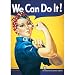 Rosie the Riveter Poster - 24x36"