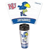 Kansas Jayhawks Vintage Travel Mug