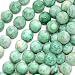 China Jade 8mm Round Beads Green / 15.5 Inch Strand