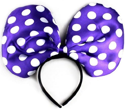 Flash LED light in Minnie mouse's wind hairband disneycoscos-5 (set of 5 colors)