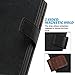 ULAK Note 3 Case, Galaxy Note 3 Case - Flip Wallet Case Stand Premium PU Leather Cover Protective Skin for Samsung Galaxy Note 3 N9000 w/Magnetic Closure and Credit Card ID Holders (Black)