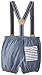 Mud Pie Baby-Boys Newborn Pelican Diaper Cover and Suspender Set