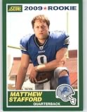 2009 Score Reprints 1989 Score #1 Matthew Stafford - Detroit Lions (RC - Rookie Card Insert)(Football Cards)
