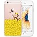 iPhone 6 Case, ESR iPhone 6s Case Clear Soft Silicone Back Cover One Piece Bumper Case [Mania Series] [Shock Absorbent] for 4.7 inches iPhone 6/iPhone 6s(Bananaworm Monkey)