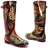 Spy Love Buy New Ladies Picasso Adjustable Calf Wellies Wellington Boots Angelina