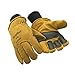 RefrigiWear Double Insulated Cowhide Leather Gloves, Gold XL