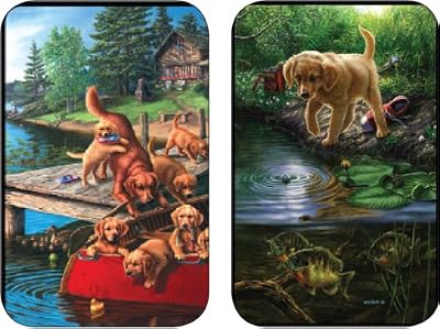 Double Deck Bridge Playing Cards - Golden