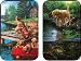 Double Deck Bridge Playing Cards - Golden