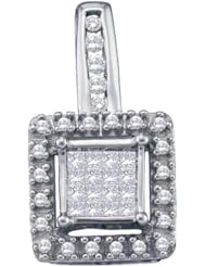 0.25CT DIAMOND INVISIBLE PENDANT