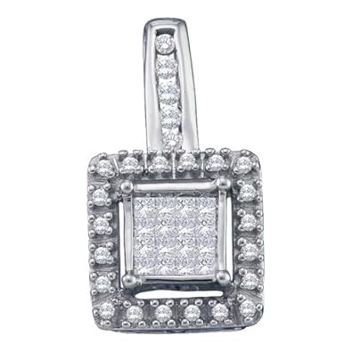 Cheap Girls Jewelry 0.25CT DIAMOND INVISIBLE PENDANT For Sale
